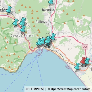 Mappa Mercato San Severino, 84125 Salerno SA, Italia (4.90706)