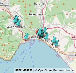 Mappa Mercato San Severino, 84125 Salerno SA, Italia (2.58462)