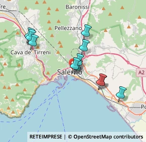 Mappa Mercato San Severino, 84125 Salerno SA, Italia (3.45091)