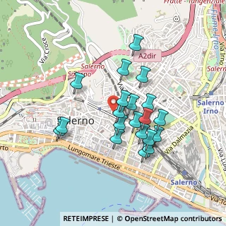 Mappa Via Prignano Bartolomeo, 84125 Salerno SA, Italia (0.405)
