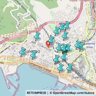 Mappa Via Prignano Bartolomeo, 84125 Salerno SA, Italia (0.473)