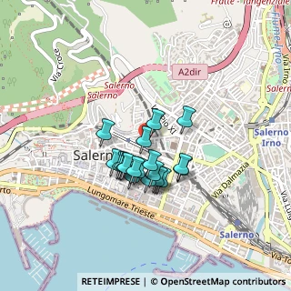 Mappa Via Prignano Bartolomeo, 84125 Salerno SA, Italia (0.3325)