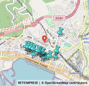 Mappa Via Prignano Bartolomeo, 84125 Salerno SA, Italia (0.411)