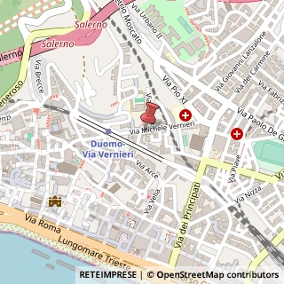 Mappa Via Michele Vernieri, 99, 84125 Salerno, Salerno (Campania)