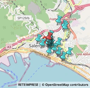 Mappa Mercato San Severino, 84125 Salerno SA, Italia (0.5225)
