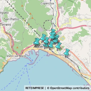 Mappa Via Prignano Bartolomeo, 84125 Salerno SA, Italia (0.89462)