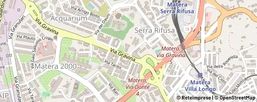 Mappa Matera