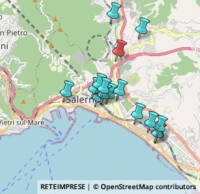 Mappa Via Costantino l'Africano, 84124 Salerno SA, Italia (1.56688)