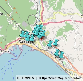 Mappa Villa Del Sole, 84134 Salerno SA, Italia (1.20824)