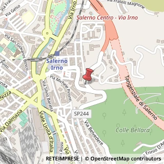 Mappa Via del Belvedere, 35, 84100 Salerno, Salerno (Campania)