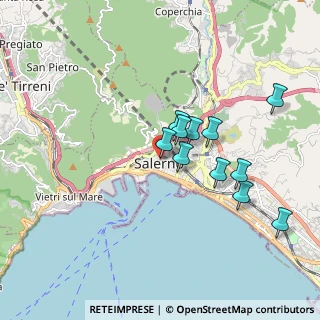 Mappa Via Romualdo II Guarna, 84125 Salerno SA, Italia (1.68455)