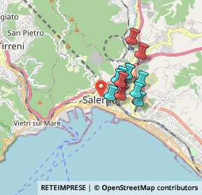 Mappa Via Romualdo II Guarna, 84125 Salerno SA, Italia (1.18583)