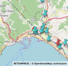 Mappa Via Romualdo II Guarna, 84125 Salerno SA, Italia (2.385)