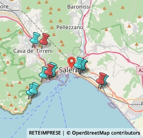 Mappa Via Romualdo II Guarna, 84125 Salerno SA, Italia (3.48385)