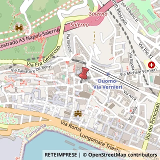 Mappa Via Romualdo II Guarna, 2, 84121 Salerno, Salerno (Campania)