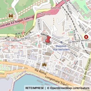 Mappa Via Matteo della Porta, 23, 84121 Salerno, Salerno (Campania)