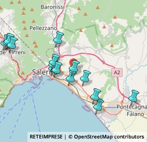 Mappa Via S. Nicola di Giovi, 84133 Salerno SA, Italia (4.50533)