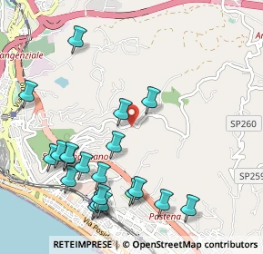 Mappa Via S. Nicola di Giovi, 84133 Salerno SA, Italia (1.29)