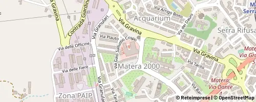 Mappa Matera