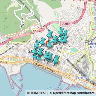 Mappa Via Arce, 84125 Salerno SA, Italia (0.3195)