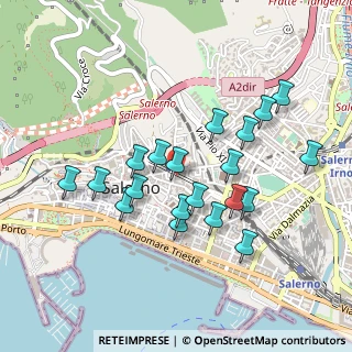 Mappa Via Arce, 84125 Salerno SA, Italia (0.4625)
