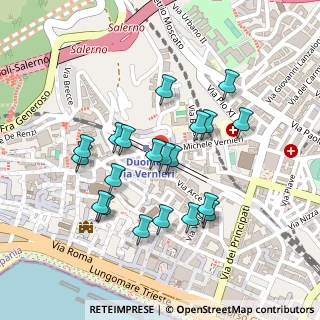 Mappa Via Arce, 84125 Salerno SA, Italia (0.225)