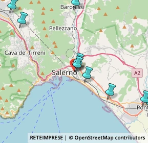 Mappa Via Mario Fabio, 84124 Salerno SA, Italia (5.80417)