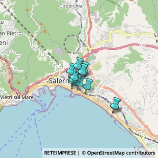 Mappa Via Mario Fabio, 84124 Salerno SA, Italia (0.95091)