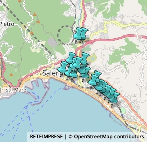Mappa Via Mario Fabio, 84124 Salerno SA, Italia (1.27667)