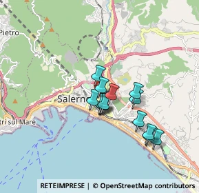 Mappa Via Alberto Ali, 84124 Salerno SA, Italia (1.36357)