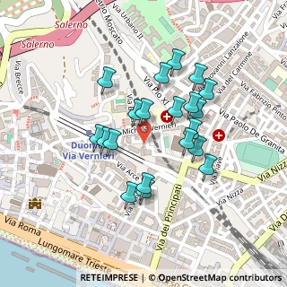 Mappa Via Rafastia, 84125 Salerno SA, Italia (0.2095)