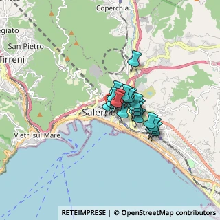 Mappa Via Matteo Incagliati, 84125 Salerno SA, Italia (0.967)