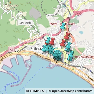 Mappa Via Matteo Incagliati, 84125 Salerno SA, Italia (0.76)