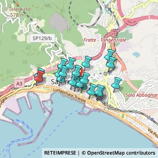 Mappa Via Rafastia, 84125 Salerno SA, Italia (0.643)