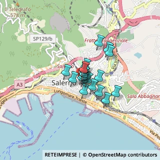Mappa Via Matteo Incagliati, 84125 Salerno SA, Italia (0.48)