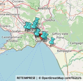 Mappa Via Matteo Incagliati, 84125 Salerno SA, Italia (8.46462)