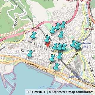 Mappa Via Rafastia, 84125 Salerno SA, Italia (0.4355)