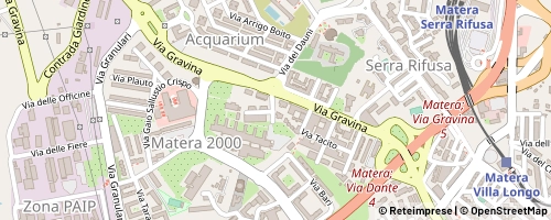Mappa Matera