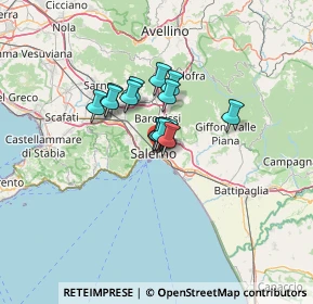 Mappa Via Raffaele Lanzara, 84125 Salerno SA, Italia (8.03857)