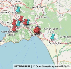 Mappa Via Raffaele Lanzara, 84125 Salerno SA, Italia (12.44417)