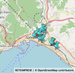 Mappa Via Raffaele Lanzara, 84125 Salerno SA, Italia (1.01667)