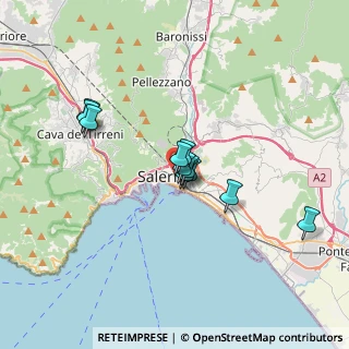 Mappa Via Raffaele Lanzara, 84125 Salerno SA, Italia (2.77273)