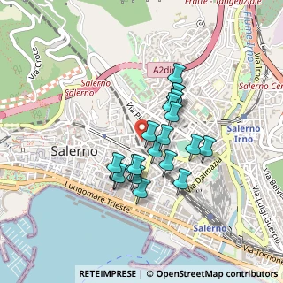 Mappa Via Nicola Acocella, 84125 Salerno SA, Italia (0.363)
