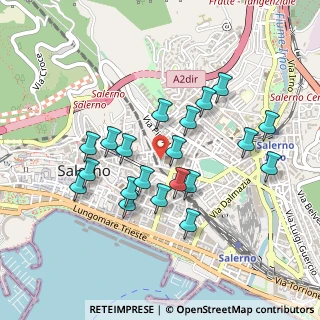 Mappa Via Nicola Acocella, 84125 Salerno SA, Italia (0.4555)