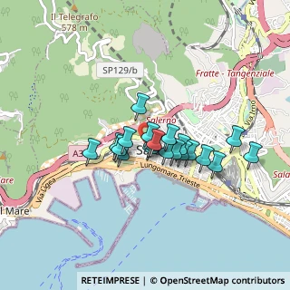 Mappa Via San Massimo, 84125 Salerno SA, Italia (0.642)