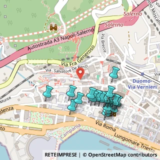 Mappa Via San Massimo, 84125 Salerno SA, Italia (0.269)