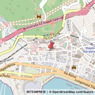 Mappa Via Torquato Tasso, 43, 84121 Salerno, Salerno (Campania)
