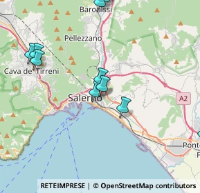Mappa Via Fratelli del Mastro, 84124 Salerno SA, Italia (4.93818)