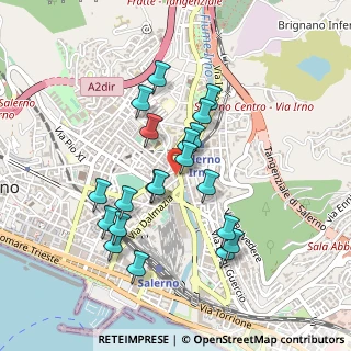Mappa Via Fratelli del Mastro, 84124 Salerno SA, Italia (0.4405)