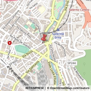 Mappa Via Francesco la Francesca, 2, 84124 Salerno, Salerno (Campania)